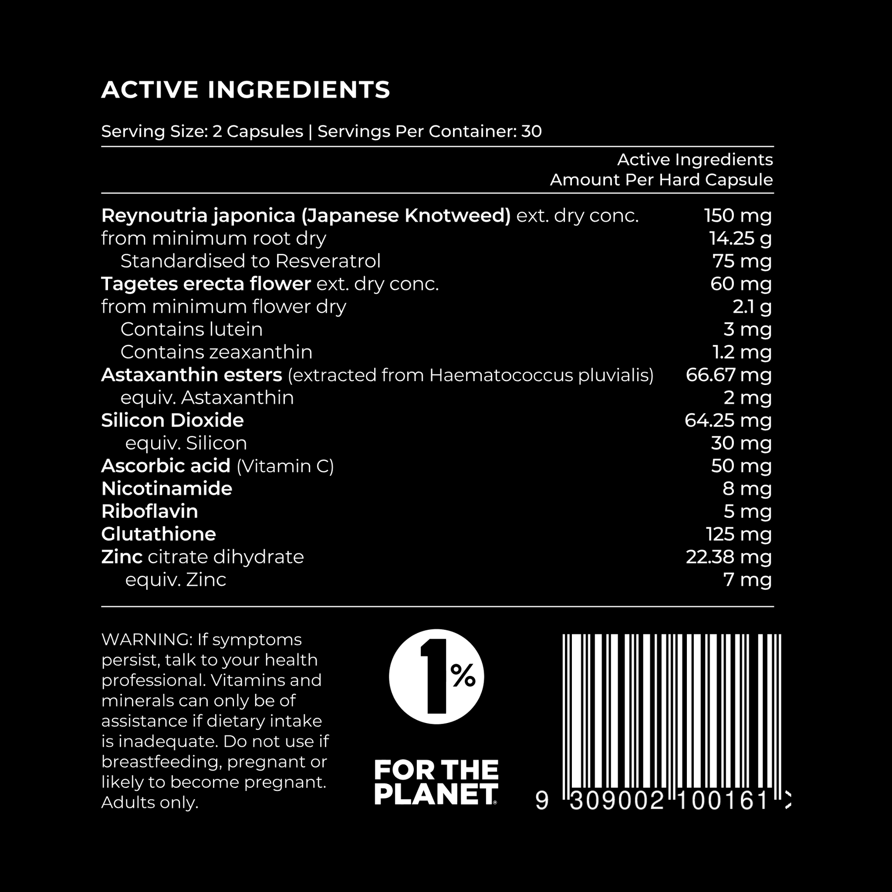 Par Olive Par Olive Advanced Skin Multivitamin 60 Capsules Multivitamin