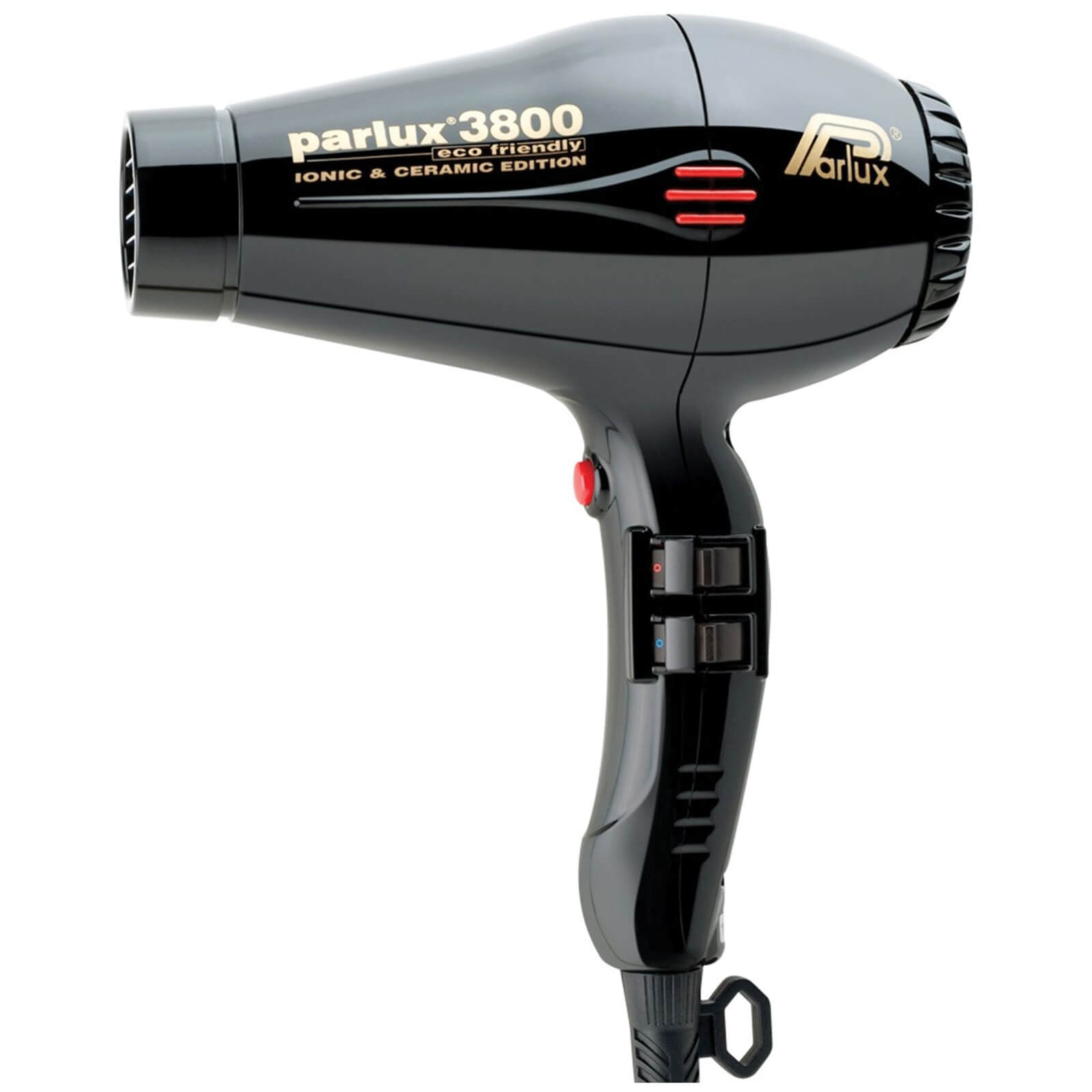 Parlux Parlux 3800 Eco Friendly Hair Dryer 2100W - Black Hair Care