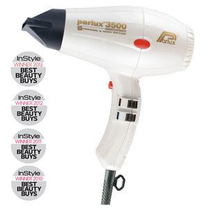 Parlux Parlux 3500 Supercompact Ionic And Ceramic Hair Dryer - Pearl Tools [Health and Beauty]
