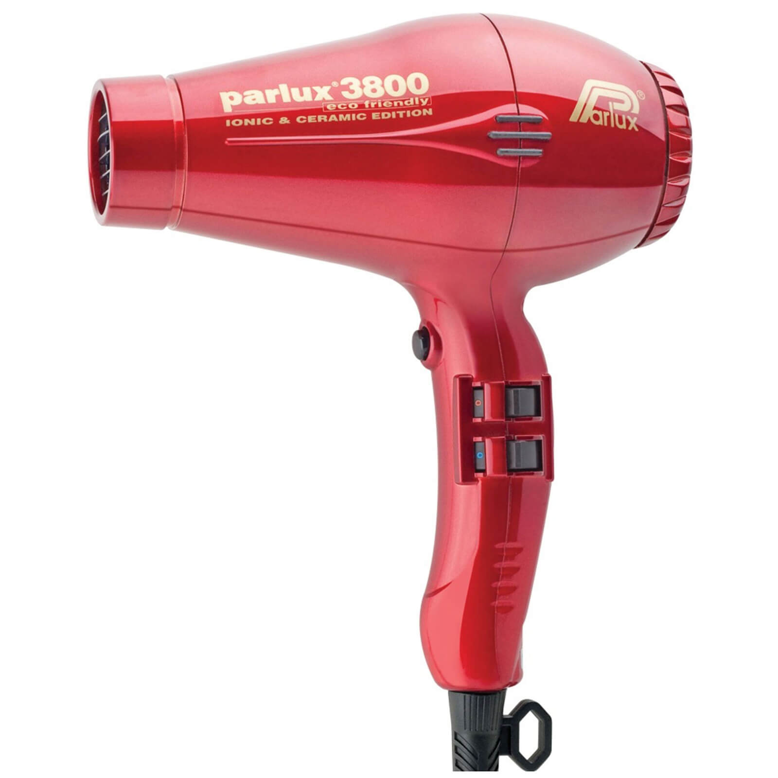 Parlux Parlux 3800 Eco Friendly Hair Dryer 2100W - Red Tools [Health and Beauty]