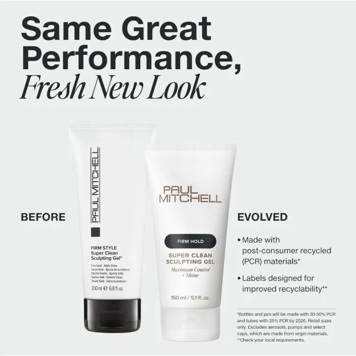 Paul Mitchell Paul Mitchell Firm Hold Super Clean Sculpting Gel 150ml Hair Care