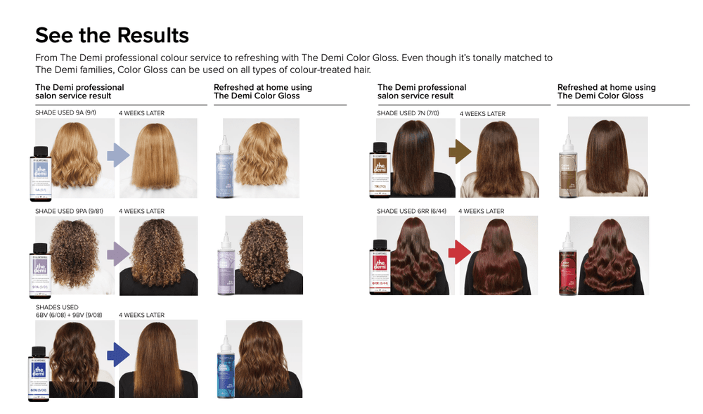 Paul Mitchell Paul Mitchell The Demi Color Gloss- Ash 177ml Hair Colourant