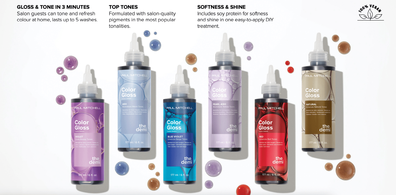 Paul Mitchell Paul Mitchell The Demi Color Gloss- Red 177ml Hair Colourant