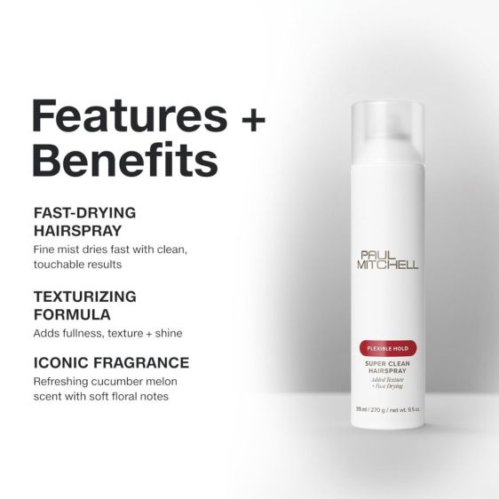 Paul Mitchell Paul Mitchell Flexible Hold Super Clean Hairspray 315ml