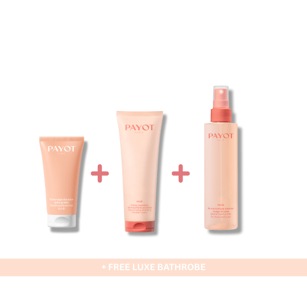 PAYOT PAYOT NUE Holiday Value Bundle Pack + Luxe Spa Bathrobe Beauty Sets & Kits