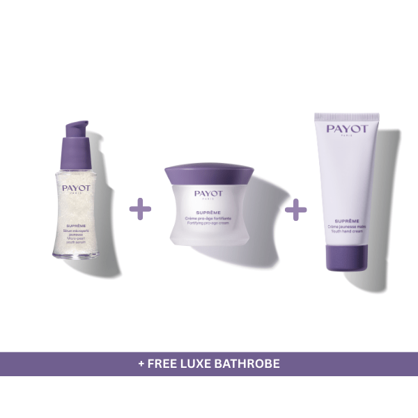 PAYOT PAYOT SUPREME Holiday Value Bundle Pack + Luxe Spa Bathrobe Gift Sets [Health and Beauty]
