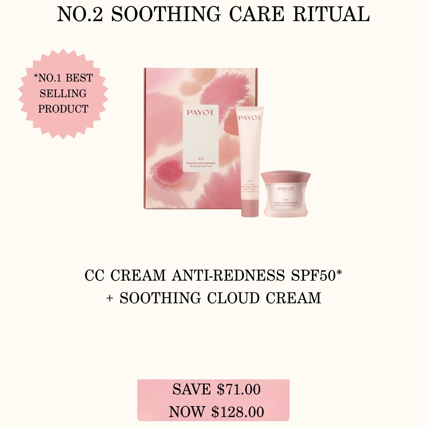 PAYOT PAYOT No2 CC Cream Soothing Ritual Pack Kits & Packs
