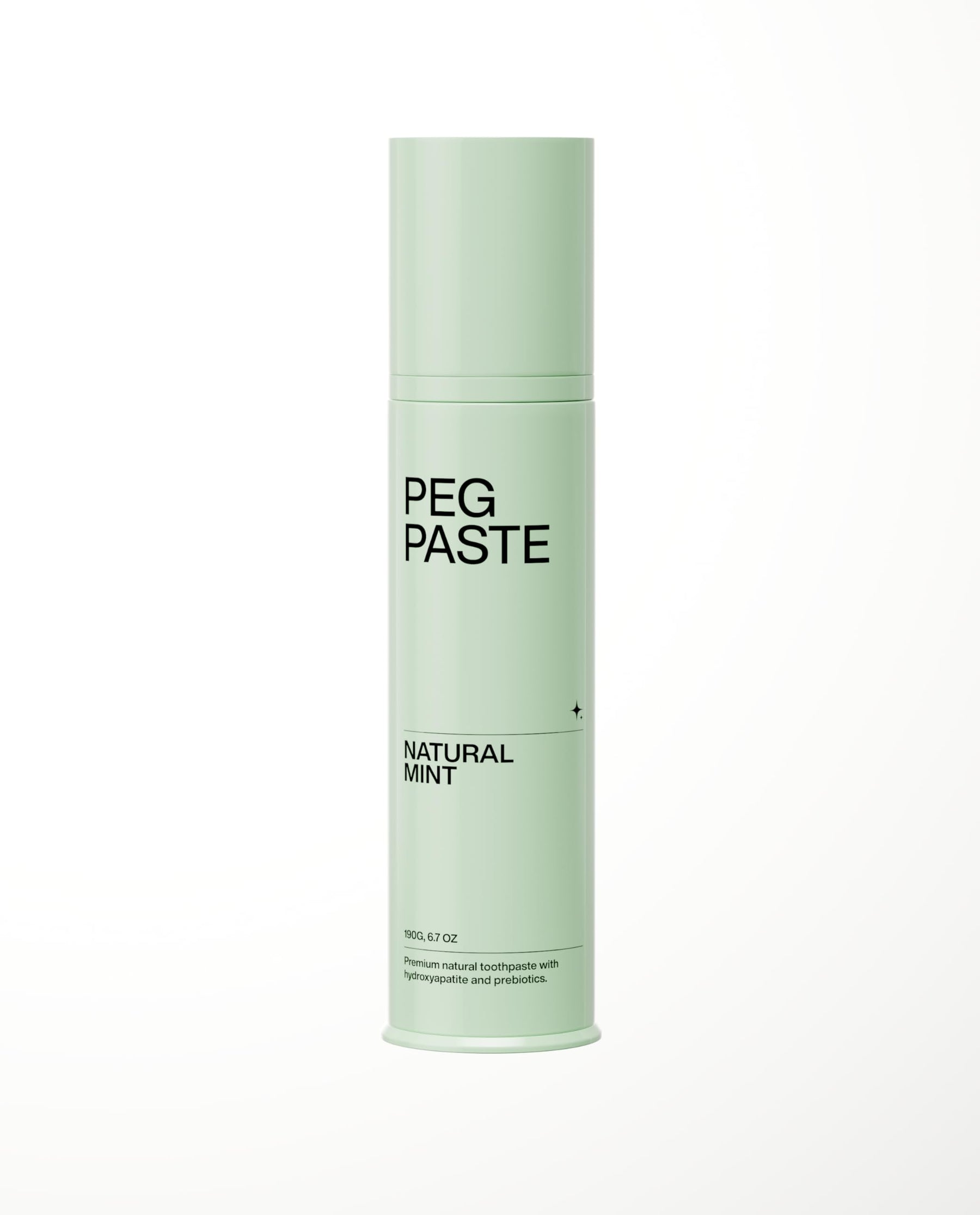 Peg Paste Peg Paste Toothpaste - N001 - Natural Mint 190g