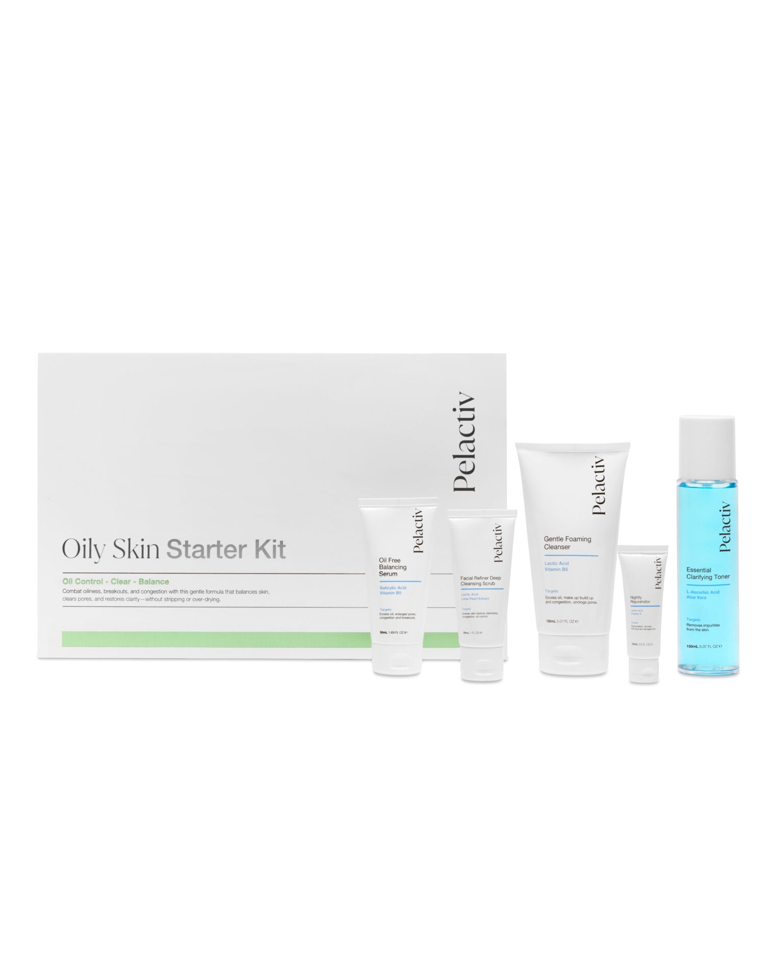 Pelactiv Pelactiv Starter Kit - Oily Skin Kits & Packs