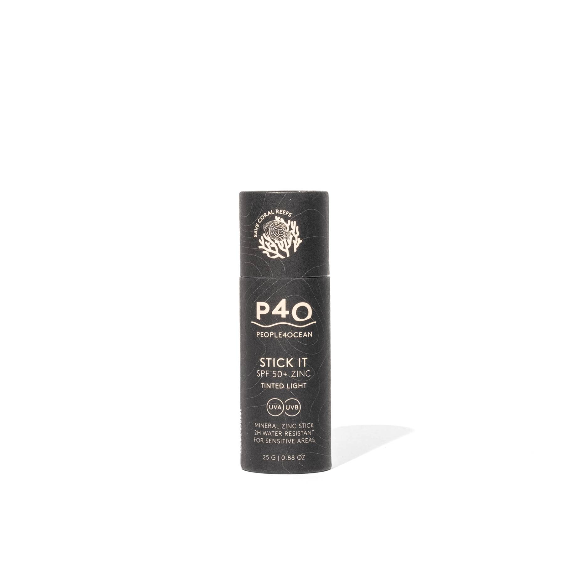 people4ocean People4ocean SPF 50+ Zinc STICK IT Tinted Light Sunscreen Stick 25g Face Sun Care