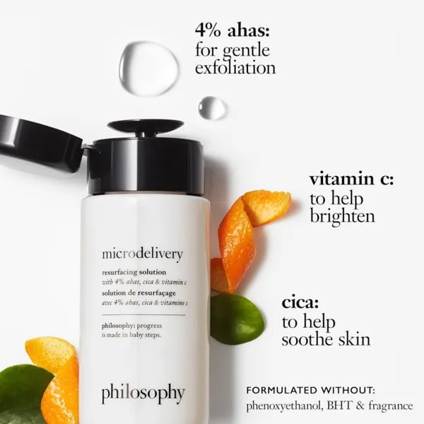 Philosophy Philosophy The Microdelivery Daily Resurfacing Solution 150ml Cleansers