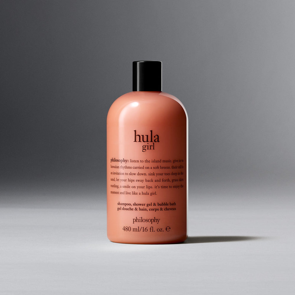 Philosophy Philosophy hula girl Shampoo, Shower Gel and Bubble Bath 480ml Hair & Body Wash