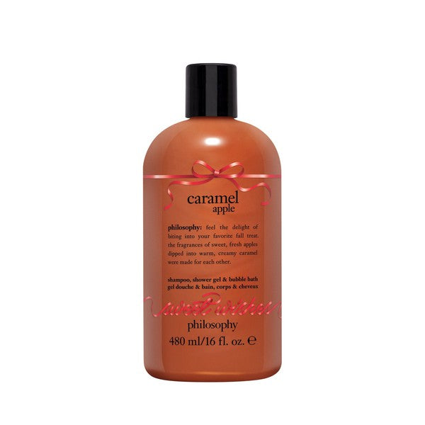 Philosophy Philosophy Caramel Apple Shampoo, Shower Gel and Bubble Bath 480ml
