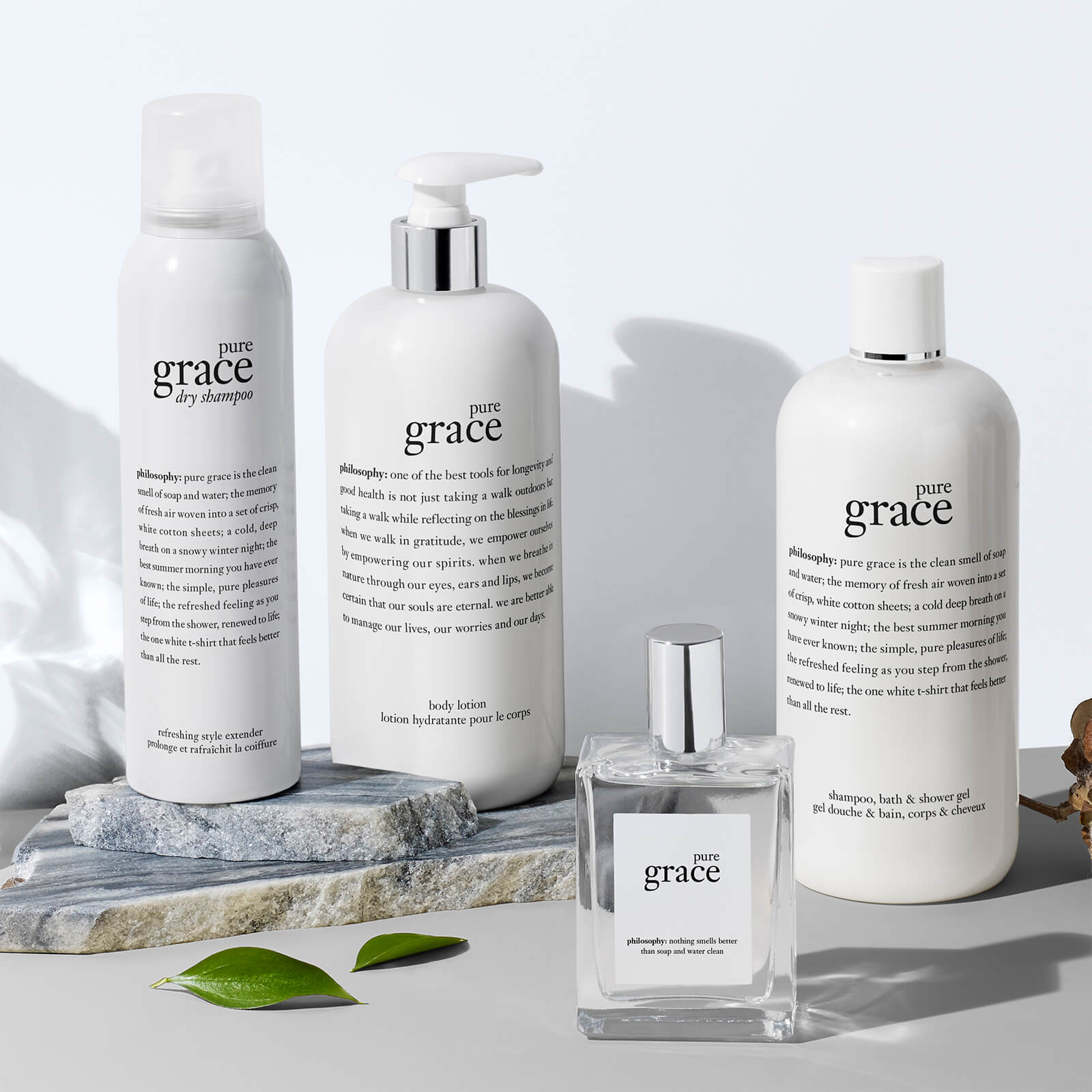Philosophy philosophy Pure Grace Shampoo, Bath and Shower Gel 480ml Skin Care