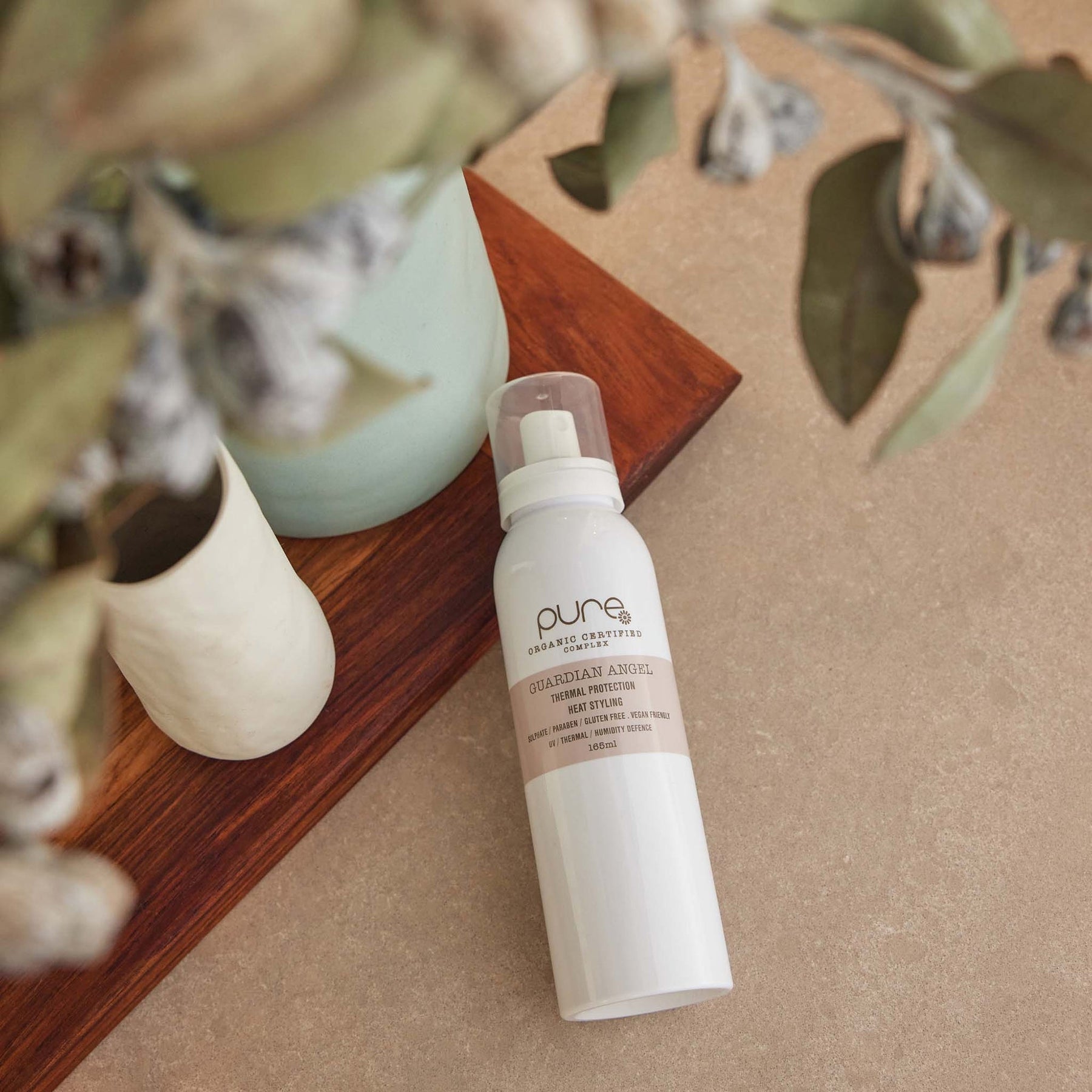 PURE Pure Guardian Angel Thermal Protection Mist 165ml Hair Care