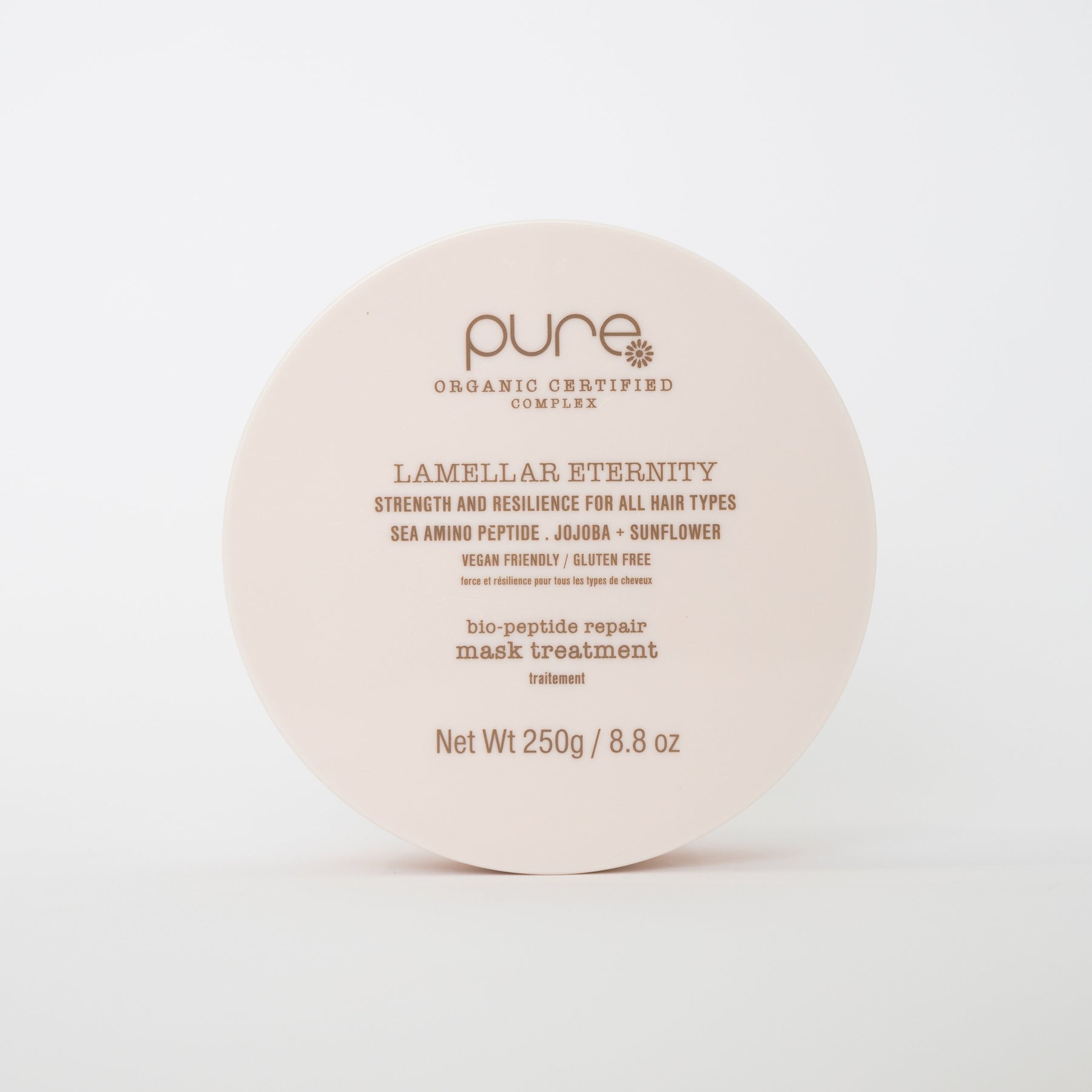Pure Pure Lamellar Eternity Bio-Peptide Repair Mask Treatment 250ml Hair Mask