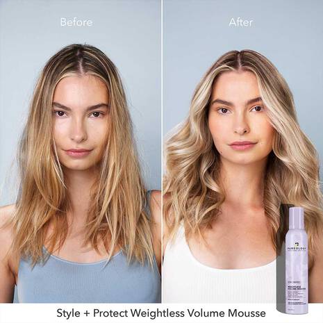 Pureology Pureology Style + Protect Weightless Volume Mousse 241g Hair Styling Products