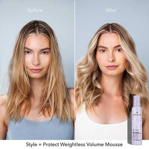 Pureology Pureology Style + Protect Weightless Volume Mousse 241g Hair Styling Products