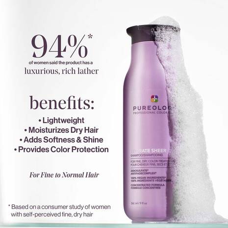 Pureology Pureology Hydrate Sheer Shampoo 266ml Shampoo