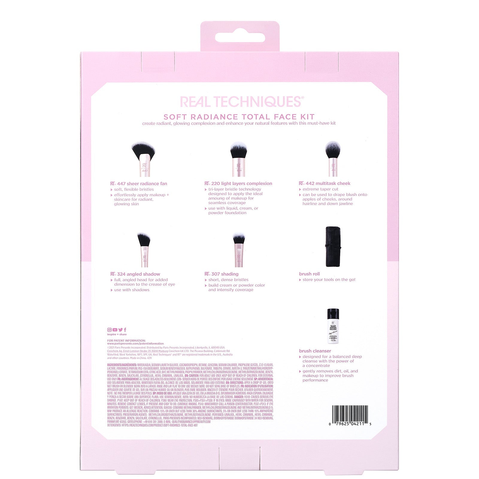Real Techniques Real Techniques Soft Radiance Total Face Kit Beauty Sets & Kits