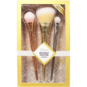 Real Techniques Real Techniques Bold Metals Spring Essentials Set Cosmetics [Health and Beauty]