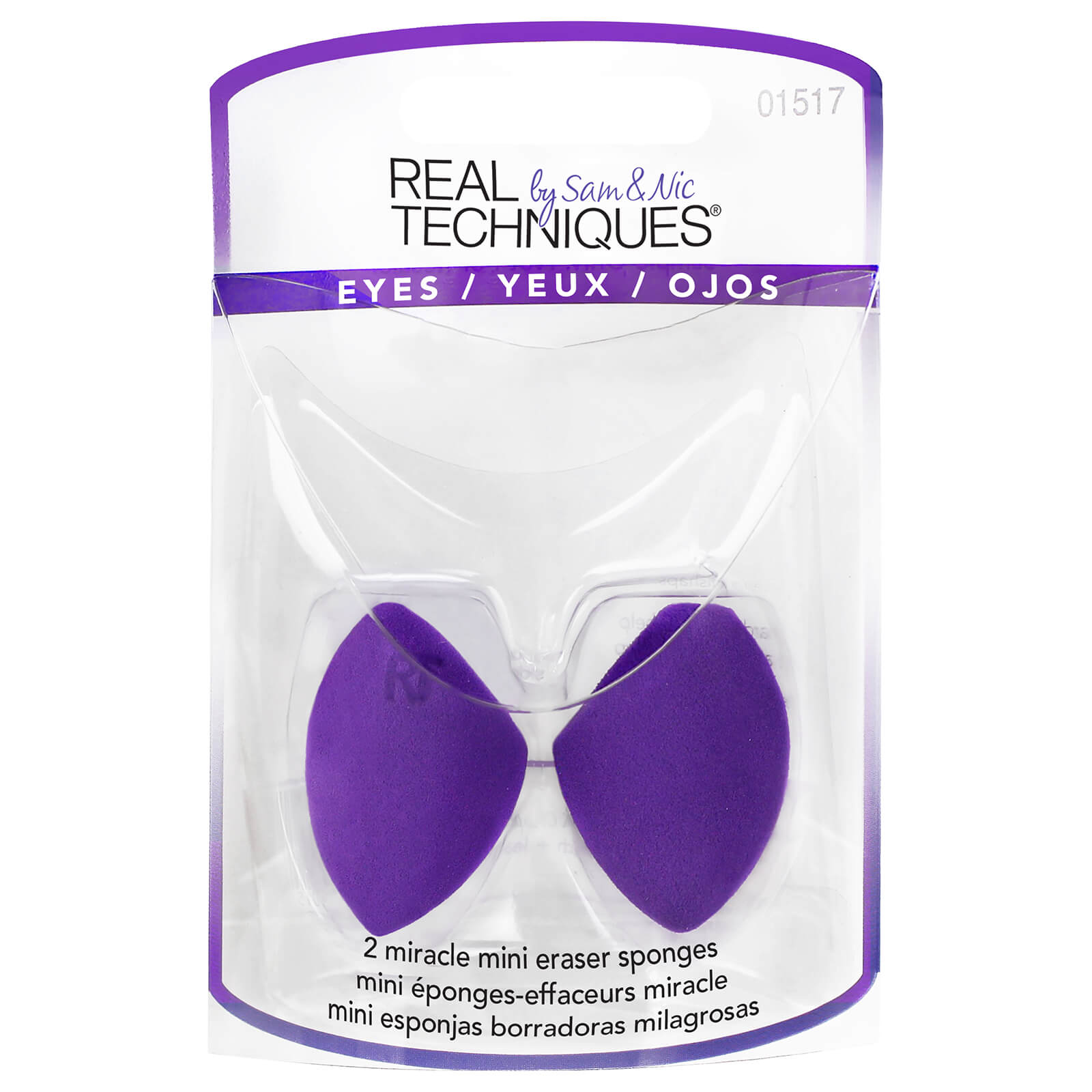 Real Techniques Real Techniques 2 Miracle Mini Eraser Sponges Cosmetics