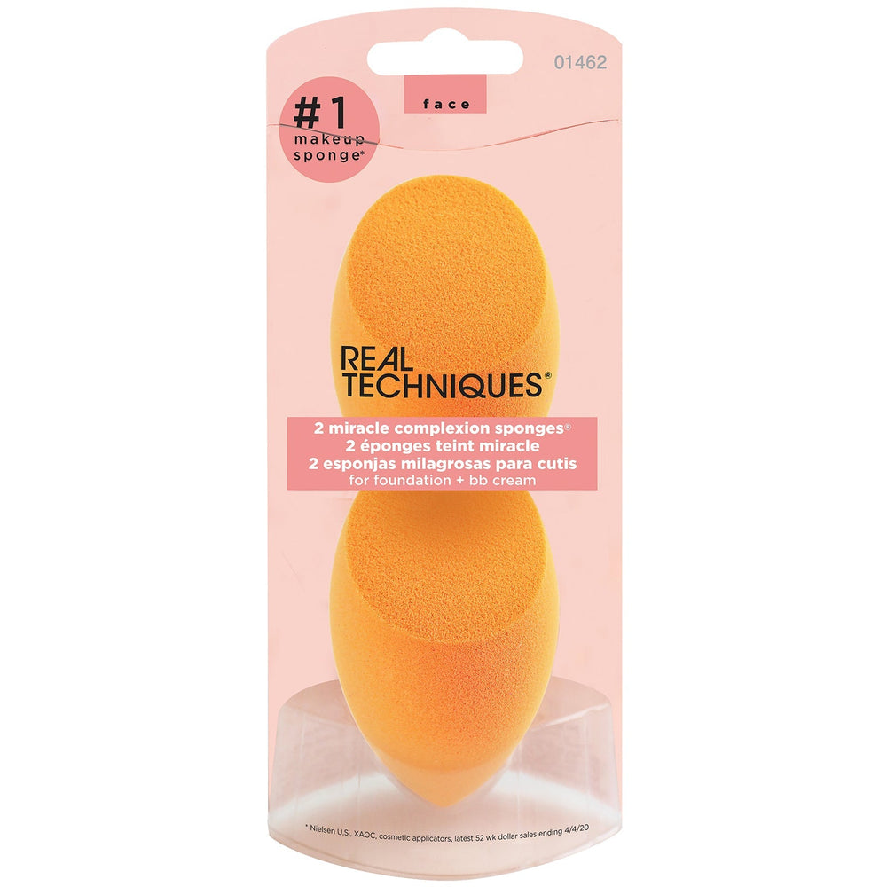 Real Techniques Real Techniques 2 Pack Miracle Complexion Sponge Cosmetics