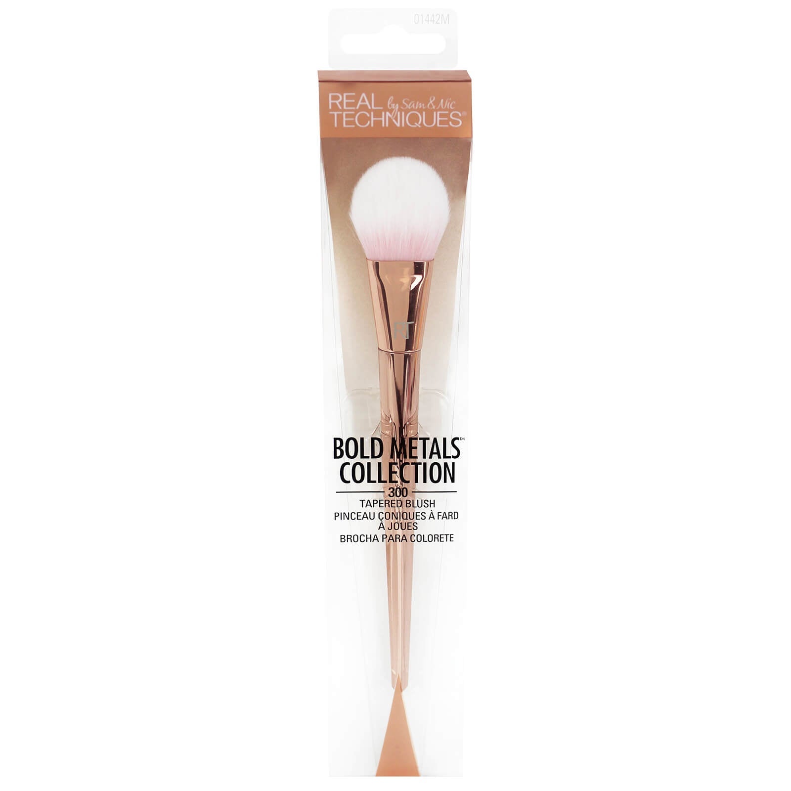 Real Techniques Real Techniques Bold Metals 300 Tapered Blush Cosmetics
