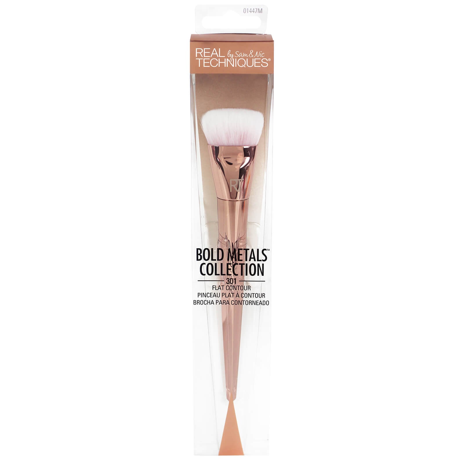 Real Techniques Real Techniques Bold Metals 301 Flat Contour Cosmetics