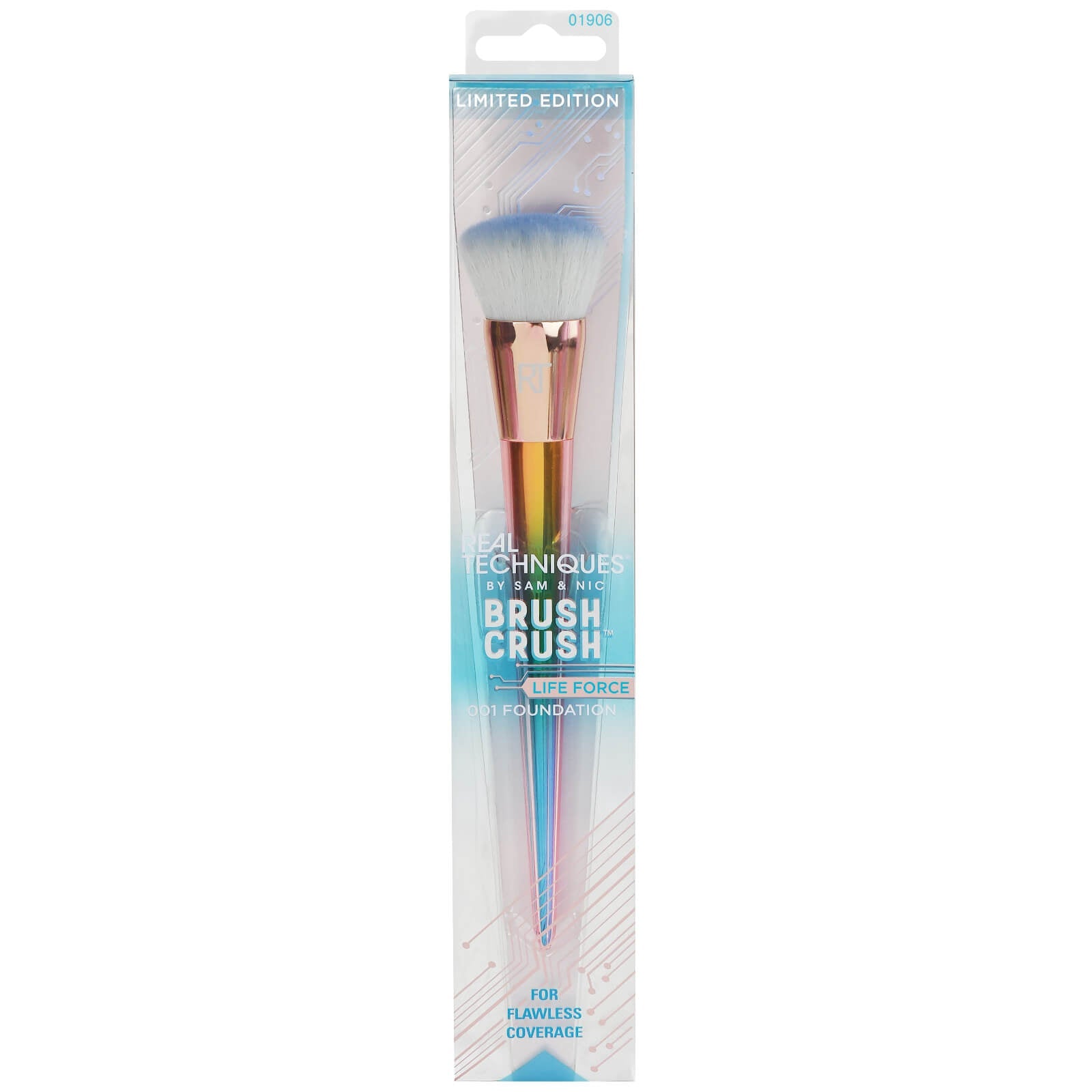 Real Techniques Real Techniques Brush Crush Foundation Brush Cosmetics