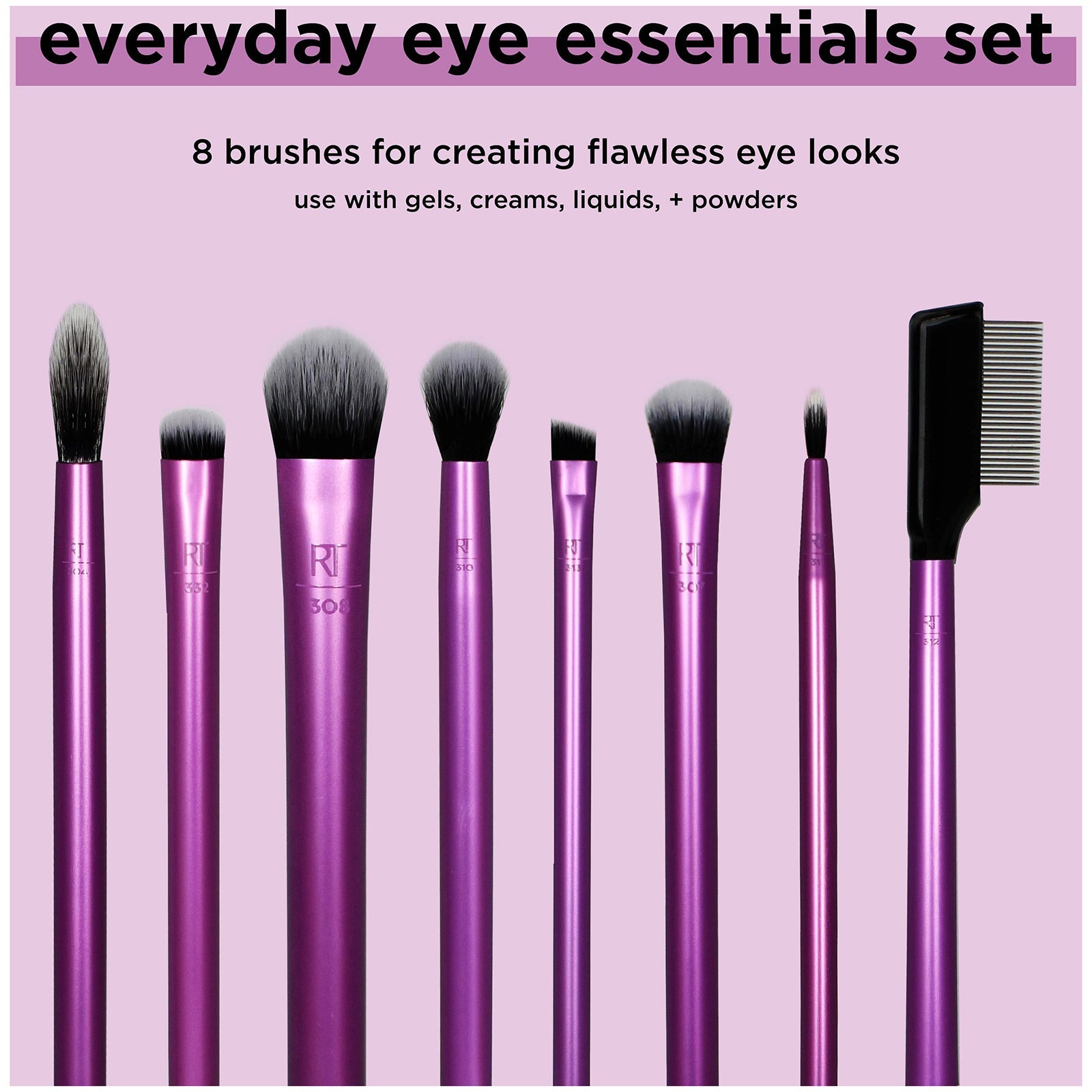 Real Techniques Real Techniques Everyday Eye Essentials Cosmetics