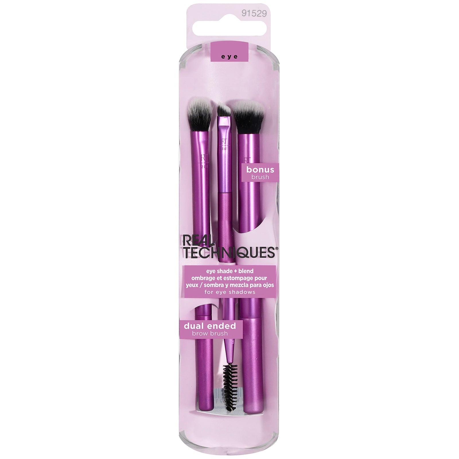 Real Techniques Real Techniques Eye Shade + Blend Brush Set Cosmetics
