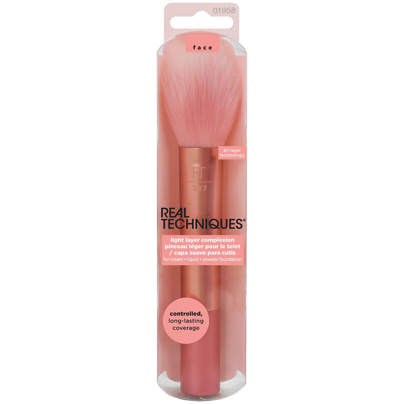Real Techniques Real Techniques Light Layer Powder Brush Cosmetics