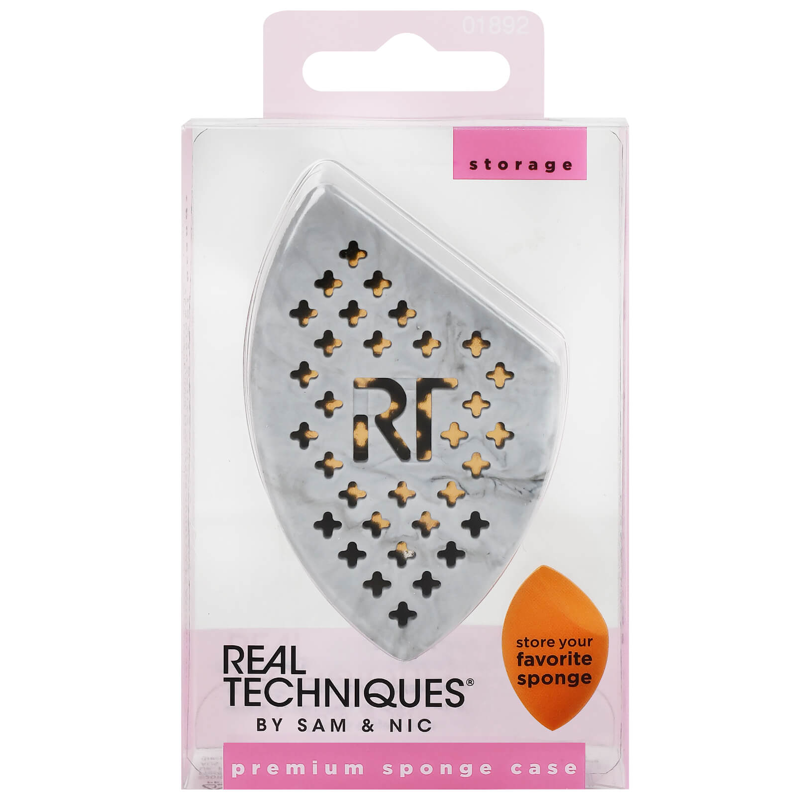 Real Techniques Real Techniques Premium Sponge Case Cosmetics