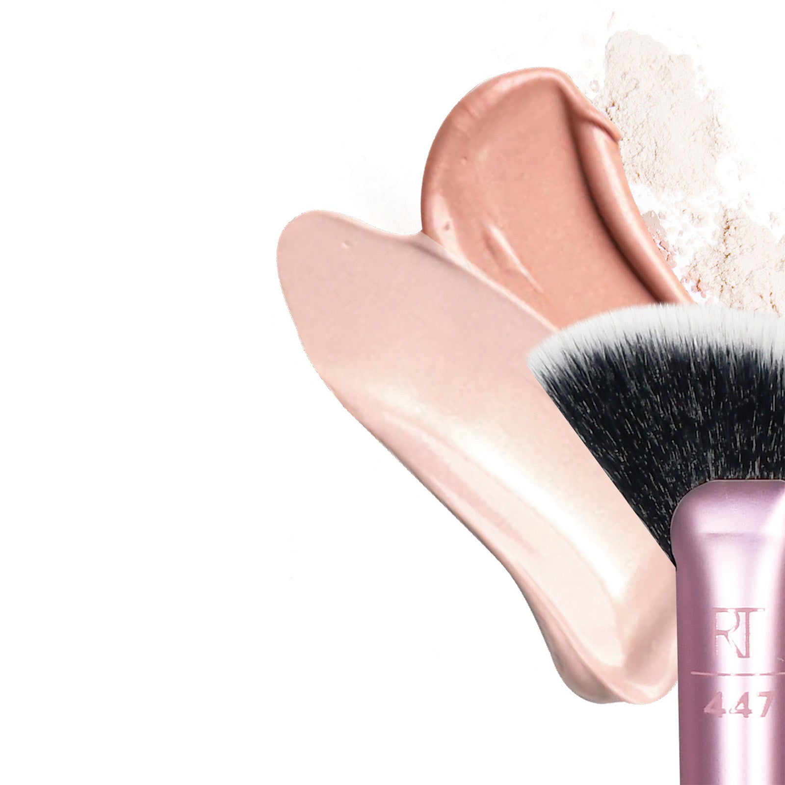 Real Techniques Real Techniques Sheer Radiance Fan Brush Cosmetics