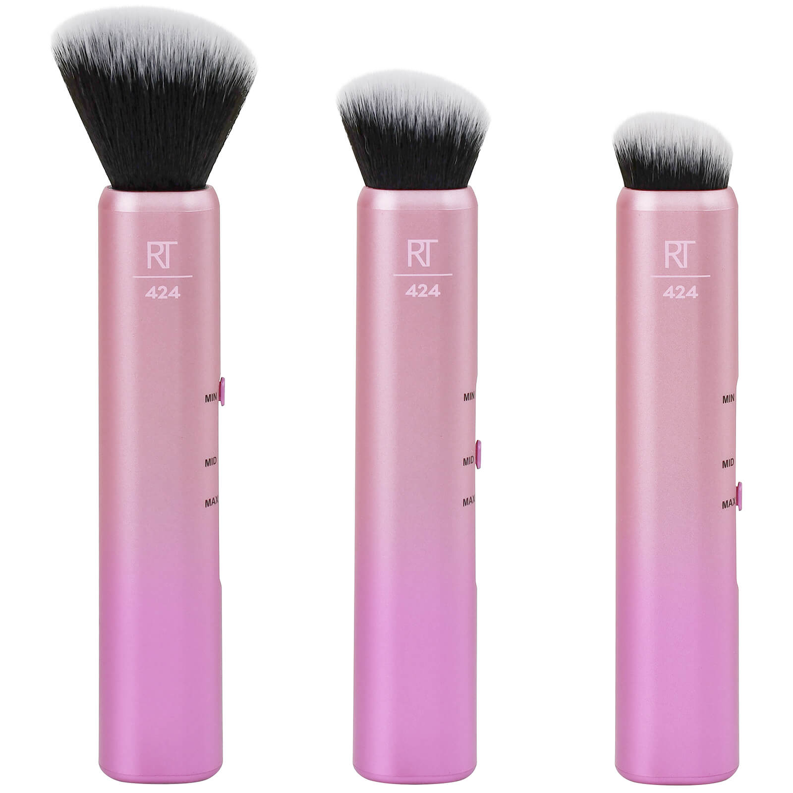 Real Techniques Real Techniques Slide 3-In-1 Powder Brush Cosmetics