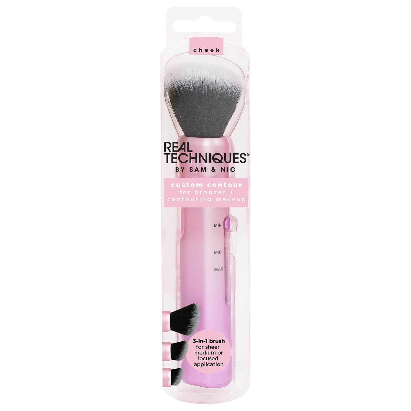 Real Techniques Real Techniques Slide 3-In-1 Powder Brush Cosmetics