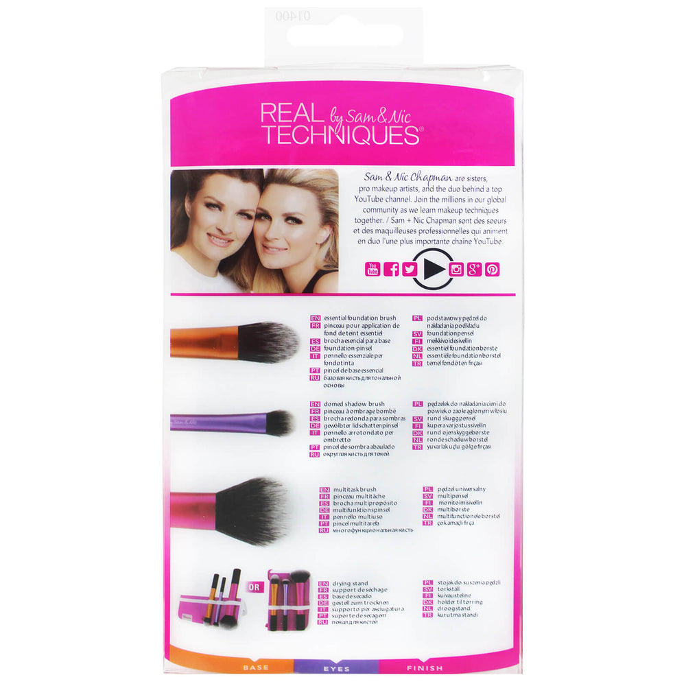 Real Techniques Real Techniques Technique Essentials Set Cosmetics