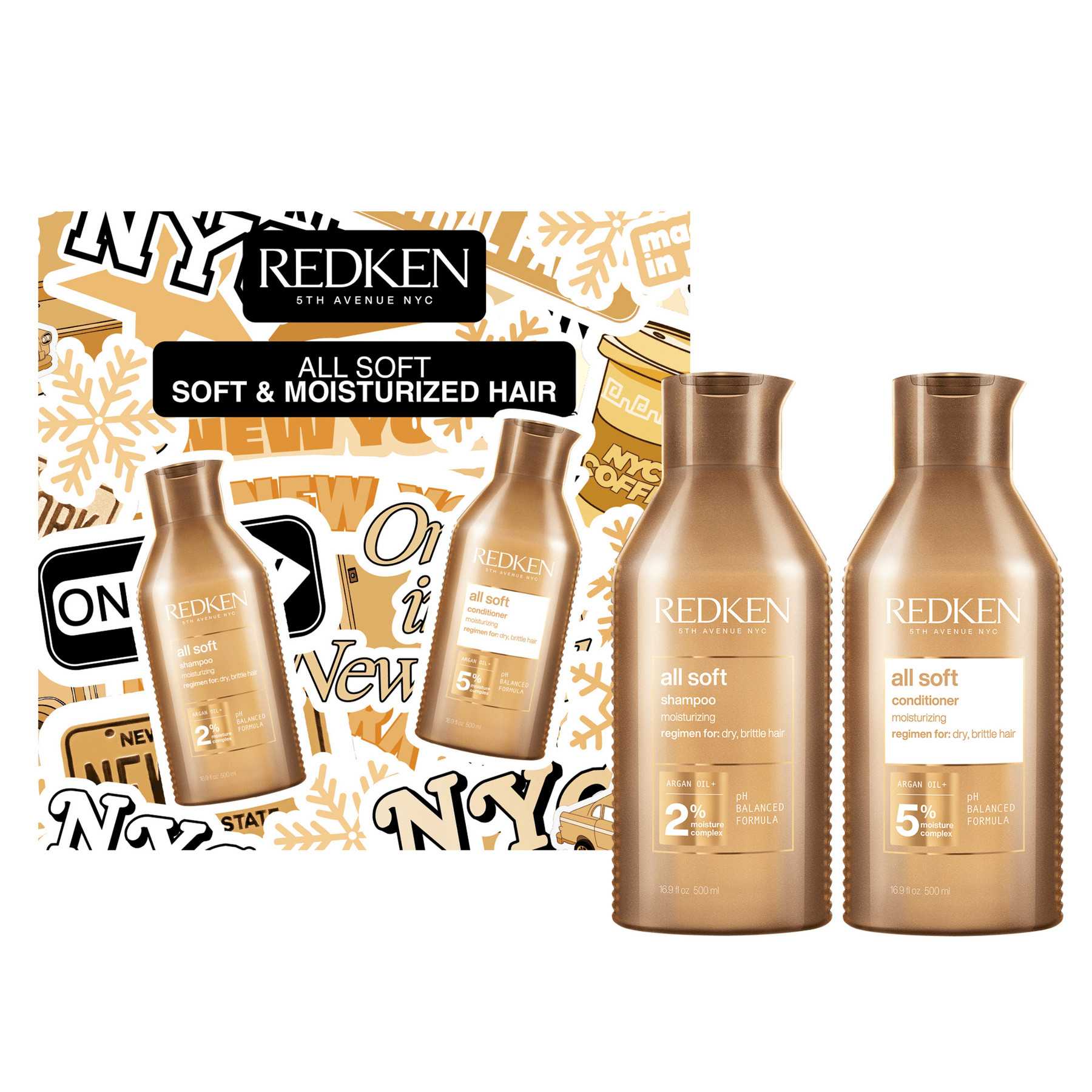 Redken Redken All Soft Duo Gift Pack Gift Sets [Health and Beauty]