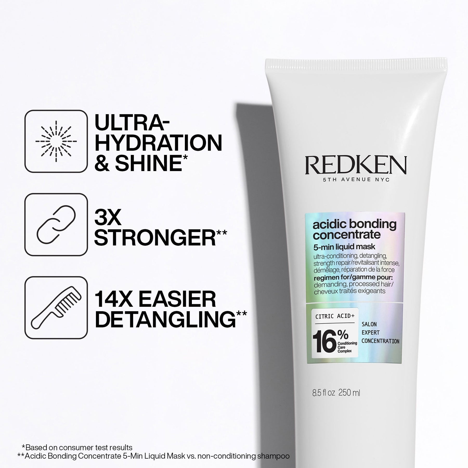 Redken Redken Acidic Bonding Concentrate Liquid 5-minute mask 250ml Hair Care