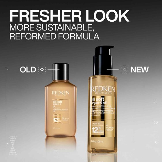 Redken Redken All Soft Argain-6 Oil 100ml Hair Treatments