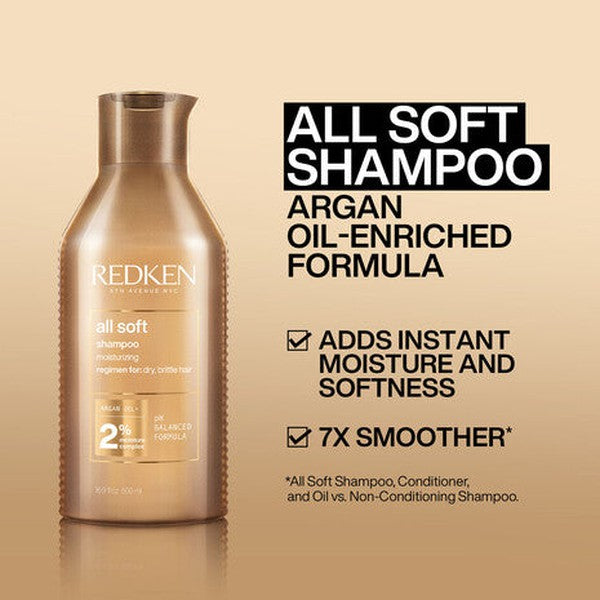 Redken Redken All Soft Shampoo 500ml Shampoo