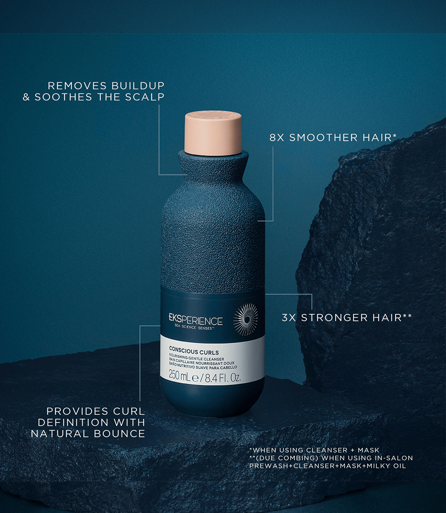 Revlon Professional Revlon Professional Eksperience Conscious Curl Nourishing Gentle Hair Cleanser 250ml Hair Care