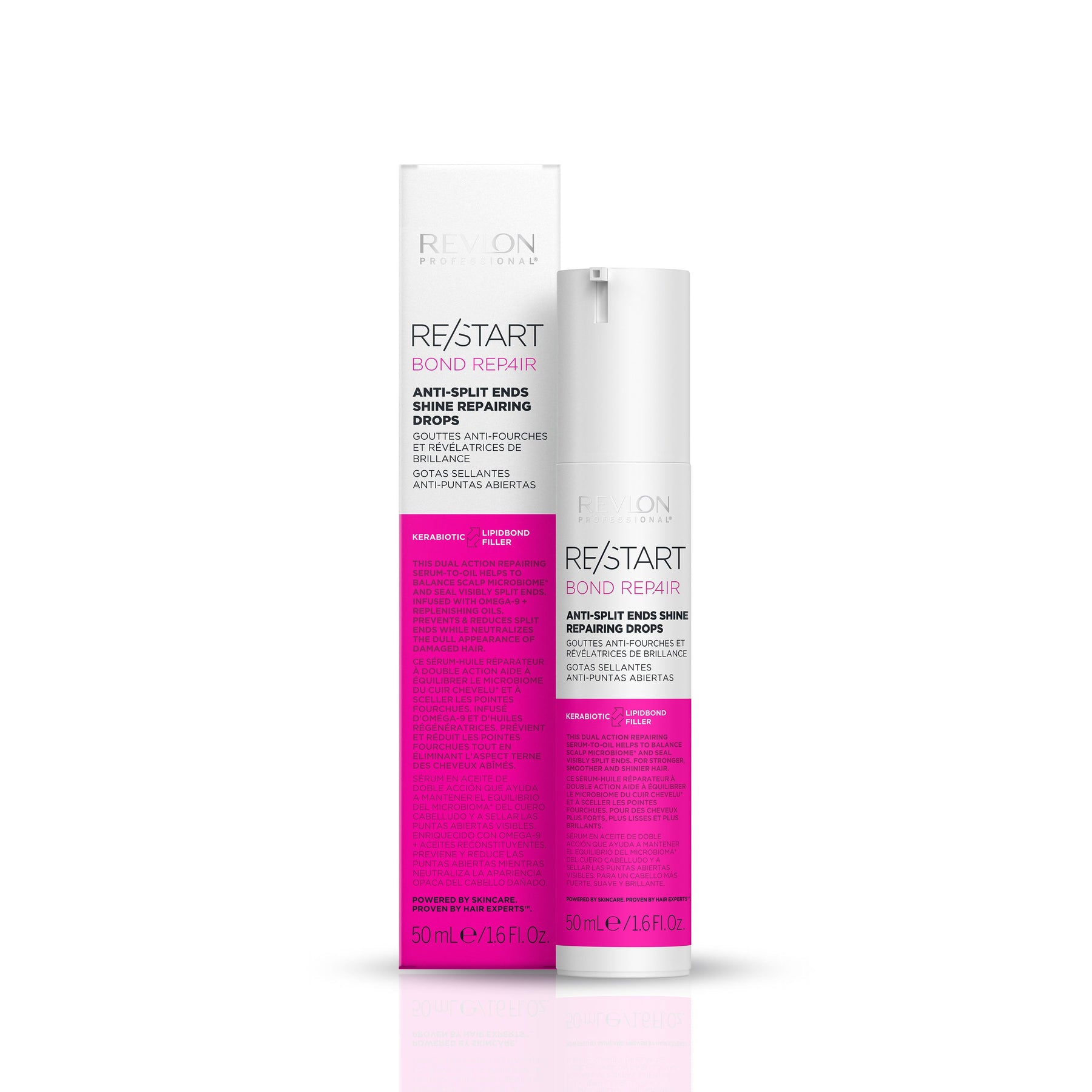 Revlon Professional Revlon Professional Re/Start Bond Repair Anti-Split Ends Shine Repairing Drops 50ml Hair Oils & Serums
