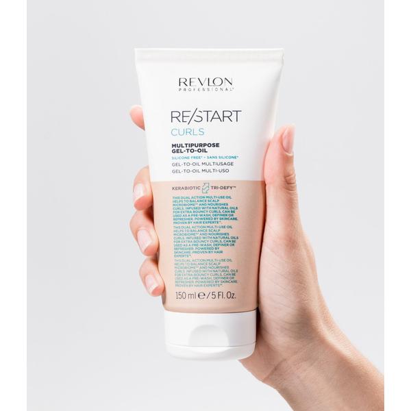 Revlon Professional Revlon Professional RE/START Curls Mutipurpose Gel-to-Oil 150ml Hair Styling Products