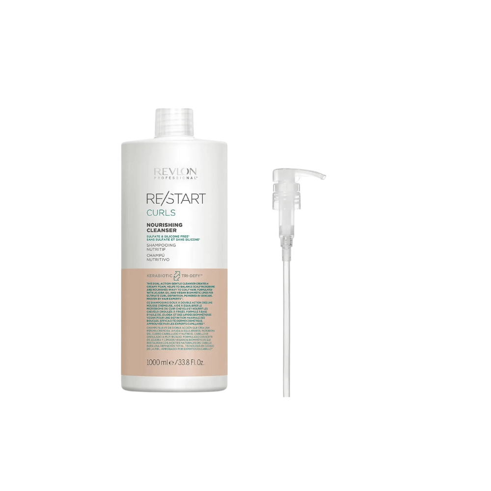 Revlon Professional Revlon Professional RE/START Curls Nourishing Cleanser 1000ml and Pump