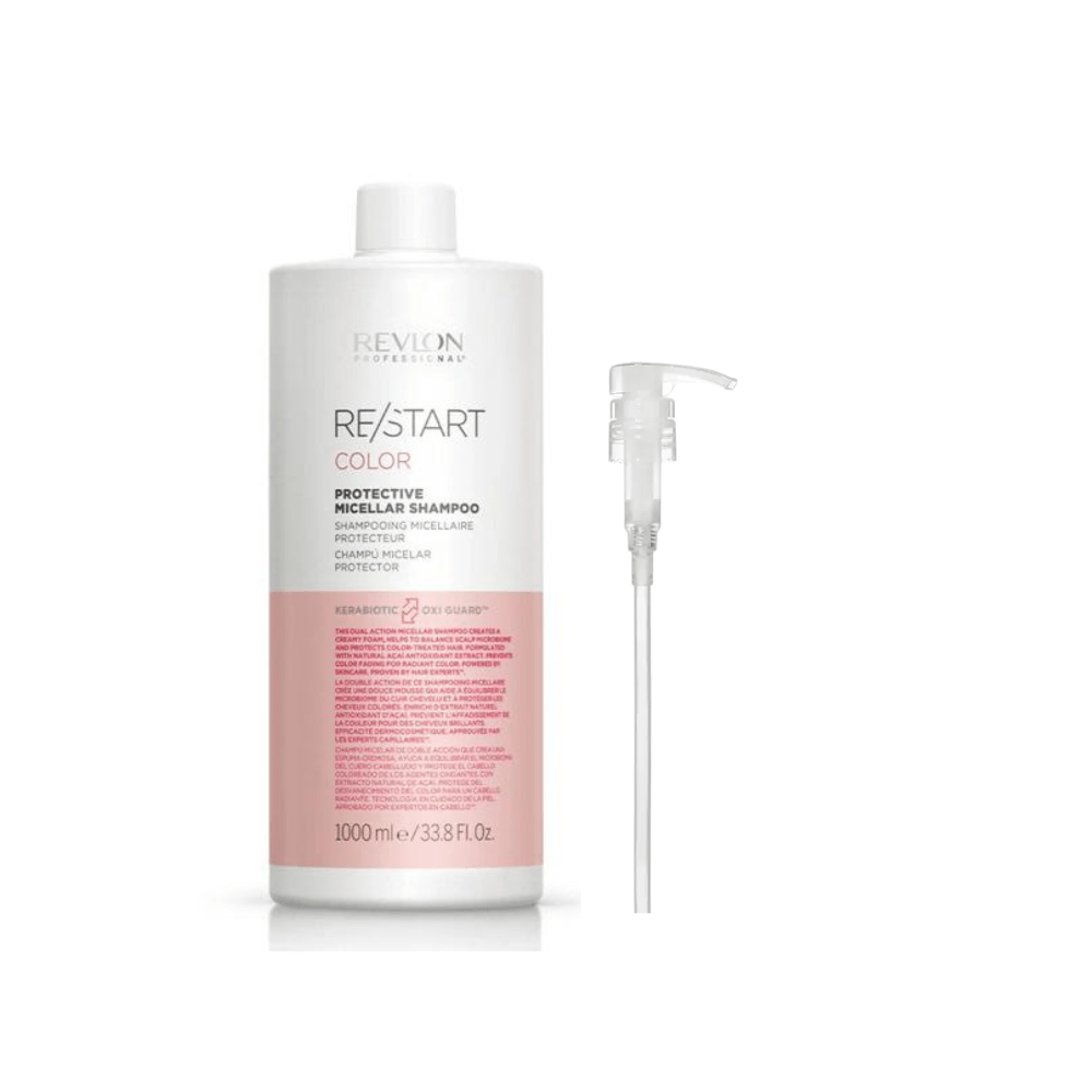 Revlon Professional Revlon Professional RE/START Color Protective Shampoo 1000ml and Pump Shampoo