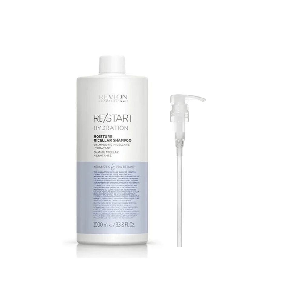 Revlon Professional Revlon Professional RE/START Hydration Shampoo 1000ml and Pump Shampoo