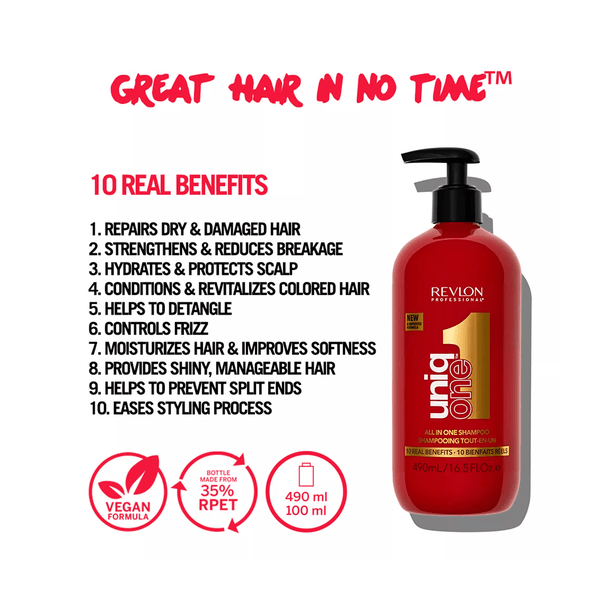 Revlon Professional Revlon Professional Uniq One Shampoo 490ml Shampoo