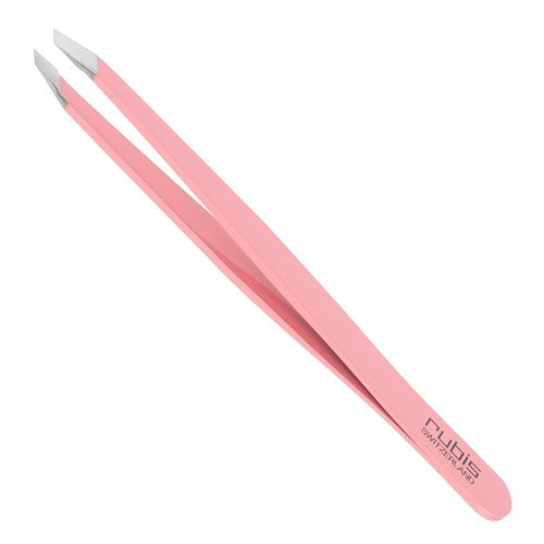 Rubis Rubis Classic Slant Tweezer - Pink Stainless Steel Tweezers